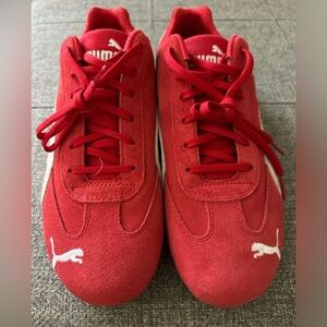 Puma SpeedCat  Women's Red Sneakers Casual Shoes SIZE W10